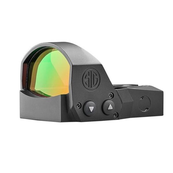 Sig Sauer Romeo1PRO Open-Reflex Red Dot Sight 1x30mm 3 MOA 1.0 MOA Adj Steel Shroud Black - Precision Shot Firearms