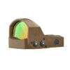 Sig Sauer Romeo1PRO Open-Reflex Red Dot Sight 1x30mm 6MOA Adj Steel Shroud - FDE - Precision Shot Firearms