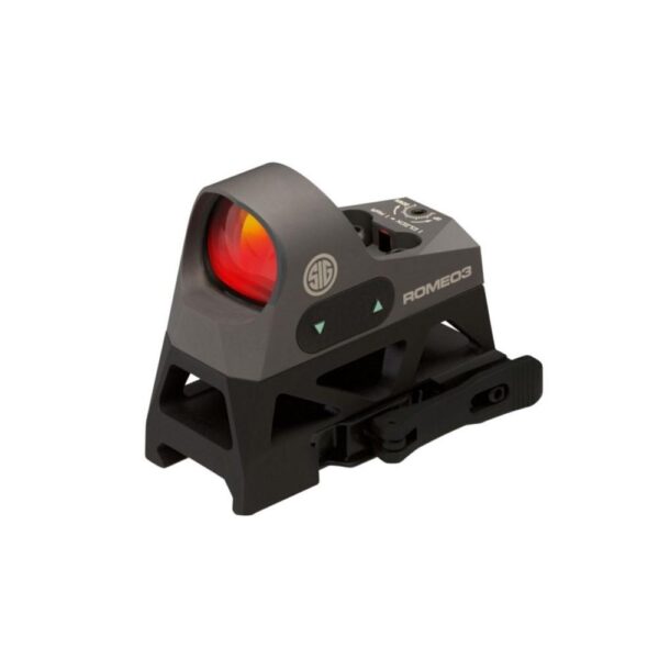 Sig Sauer ROMEO3 Mini Reflex Sight - 1x25mm 3 MOA Red Dot 1.0 MOA Adj M1913 - Precision Shot Firearms