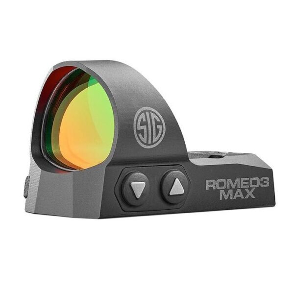 Sig Sauer Romeo3 MAX 1x35mm Red Dot Sight 3 MOA 1.0 MOA Black - Precision Shot Firearms