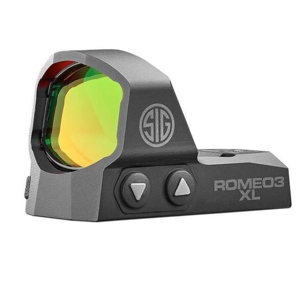 Sig Sauer Romeo3 XL 1x35mm Red Dot Sight 3 MOA 1.0 MOA Black - Precision Shot Firearms