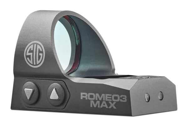 Sig Sauer Romeo3 Max Reflex Sight 1x35mm 6MOA 1.0MOA Adjust M1913 - Black - Precision Shot Firearms