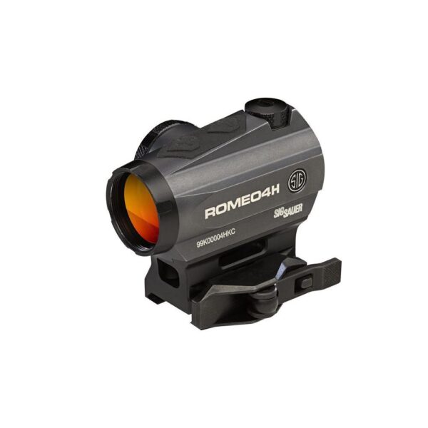 Sig Sauer ROMEO4H Red Dot Sight - 1x20mm 1 MOA Red Dot Ballistic CirclePlex Reticle Graphite - Precision Shot Firearms