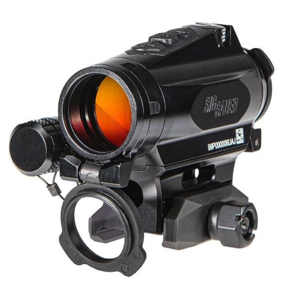 Sig Sauer Romeo 4XT-Pro Red Dot Sight 1x20mm 2 MOA Ballistic Circle Dot 0.5 MOA Adj Hex Bolt MO - Black - Precision Shot Firearms