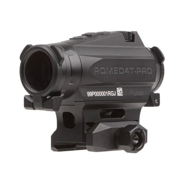Sig Sauer ROMEO 4T-PRO Red Dot Sight Ballistic Circle Dot 0.5 Adj Illum Black - Precision Shot Firearms
