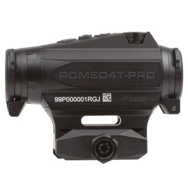 Sig Sauer ROMEO 4T-PRO Red Dot Sight Ballistic Circle Dot 0.5 Adj Illum Black - Precision Shot Firearms