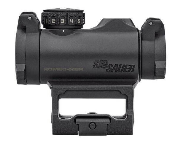 Sig Sauer Romeo-MSR Compact Red Dot Sight 1x20mm 2MOA Red Dot 1.0MOA adj M1913 - Black - Precision Shot Firearms