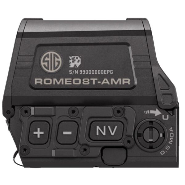 Sig Sauer Romeo8T-AMR Red Dot Sight 1x40mm Quad Ballistic Circle Dot 2.0 Black - Precision Shot Firearms