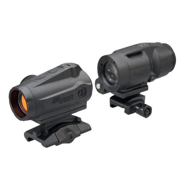 Sig Sauer Combo Kit Romeo5 Gen II 2 Moa Red Dot / Juliet3-micro 3x22mm Magnifier - Precision Shot Firearms