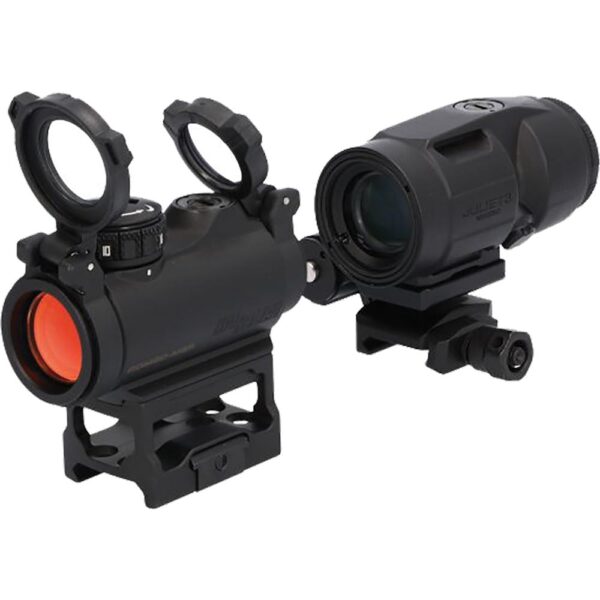 Sig Sauer Romeo-MSR and Juliet3 Micro Combo Kit Red Dot & Micro Magnifier - Black - Precision Shot Firearms