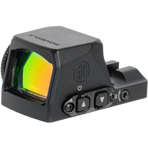 Sig Sauer Romeo-X Pro Open Reflex Red Dot Sight 6MOA Dot Black - Precision Shot Firearms