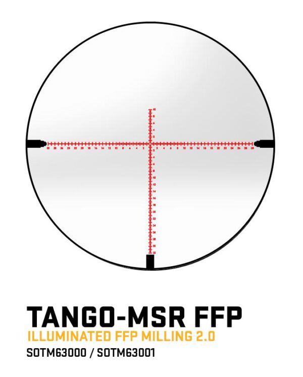 Sig Sauer Tango-MSR 2-12x40 34mm FFP MRAD Black w MSR Mount - Precision Shot Firearms