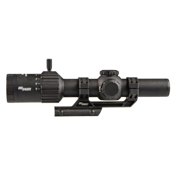 Sig Sauer Tactical Tango-MSR LPVO Rifle Scope 1-6x24 Illum MSR BDC6 incl/ Alpha MSR Mount - Black - Precision Shot Firearms