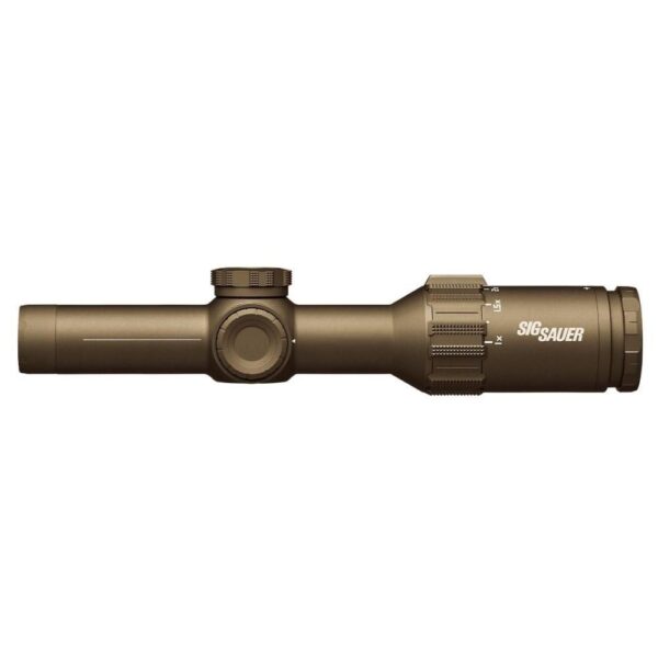 Sig Sauer TANGO6T Rifle Scope 1-6X24mm 30mm SFP FL-6 Hellfire Illum Flat Dark Earth - Precision Shot Firearms