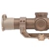 Sig Sauer Tango6T Rifle Scope 1-6x24mm 30mm FFP DWLR-556 Illum. FDE with DVO Factory Installed Alpha4 Mount / ARD & Flip-Back Caps - Precision Shot Firearms