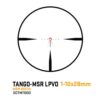 Sig Sauer TANGO-MSR LPVO Rifle Scope 1-10x28 34mm SFP BDC-10 Illum Black - Precision Shot Firearms