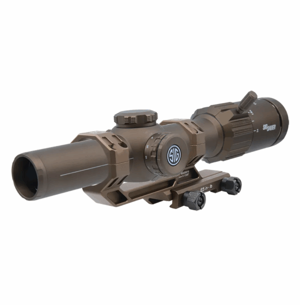 Sig Sauer Tango MSR Rifle Scope 1-10x28mm 34mm SFP Illum MSR BDC10 Reticle 0.5 MOA Coyote - Precision Shot Firearms
