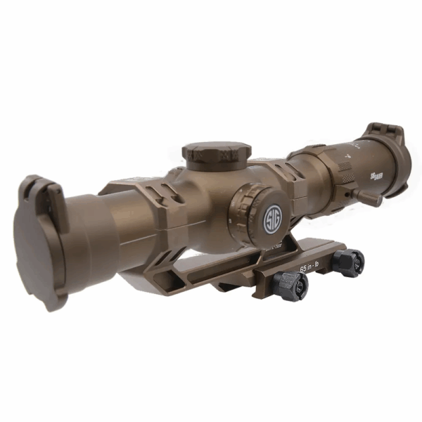 Sig Sauer Tango MSR LPVO Scope 1-10x26mm 34mm FFP Illum MSR BDC10 Reticle - Coyote Tan - Precision Shot Firearms