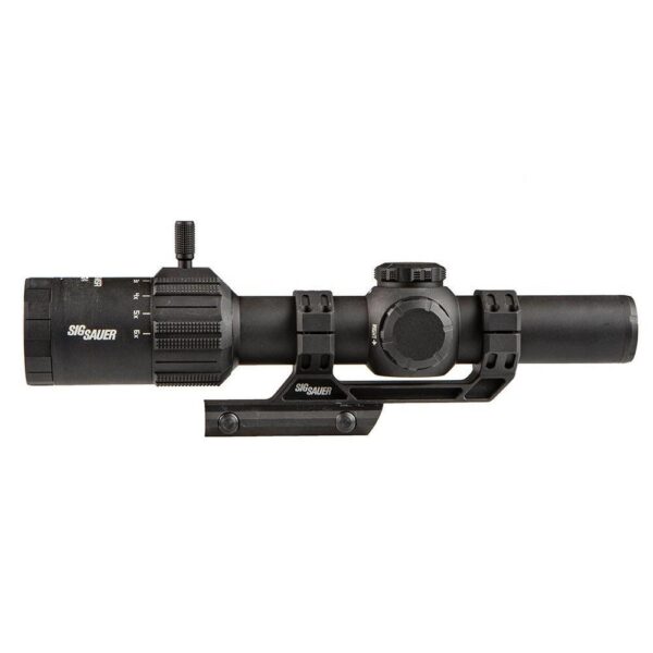 Sig Sauer Tango-MSR LPVO Rifle Scope 1-6x24 30mm FFP Illum MSR BDC6 Reticle Black - Precision Shot Firearms
