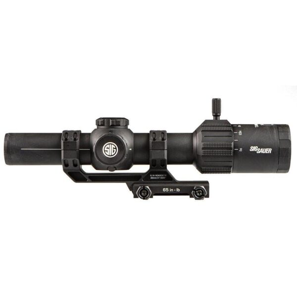 Sig Sauer Tango-MSR LPVO Rifle Scope 1-6x24 30mm FFP Illum MSR BDC6 Reticle Black - Precision Shot Firearms