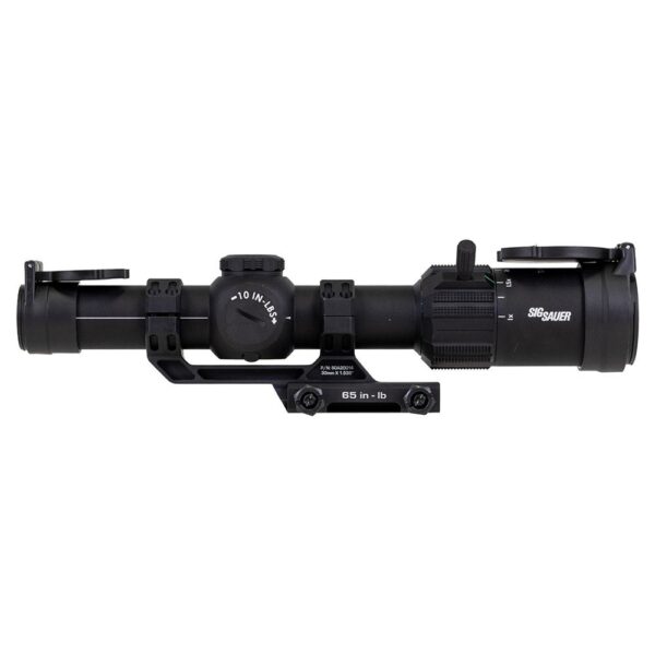 Sig Sauer Tango-MSR Rifle Scope 1-6x24 30mm SFP Hellfire FL-6 MOA Illum. Black with Mount - Precision Shot Firearms