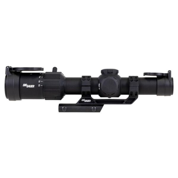 Sig Sauer Tango-MSR Rifle Scope 1-6x24 30mm SFP Hellfire FL-6 MOA Illum. Black with Mount - Precision Shot Firearms