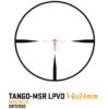 Sig Sauer Tactical Tango-MSR LPVO Rifle Scope - 1-6x24 Illum MSR BDC6 incl/ Alpha MSR Mount - Coyote Tan - Precision Shot Firearms
