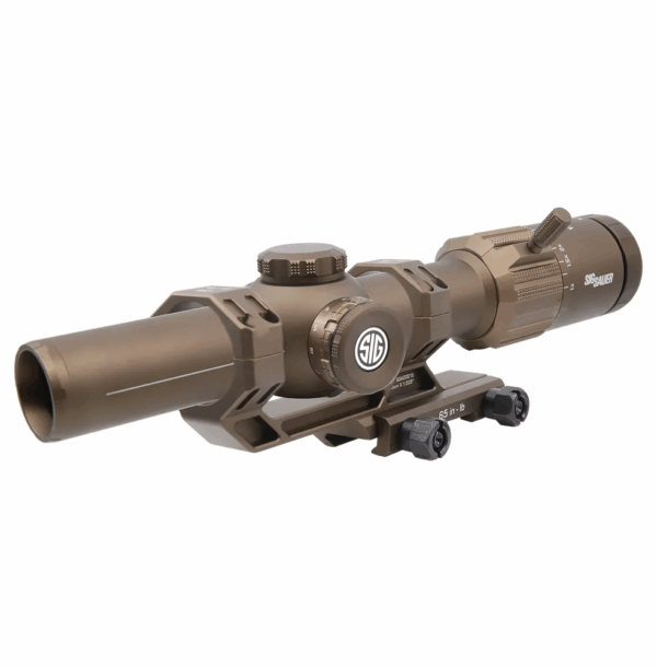 Sig Sauer Tango MSR Scope 1-8x28mm 30mm SFP MSR BDC8 Illum 0.5MOA Coyote - Precision Shot Firearms