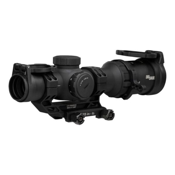 Sig Sauer Tango-MSR Compact Rifle Scope 1-6x24mm 30mm SFP BDC6 Illum Black with Mount - Precision Shot Firearms