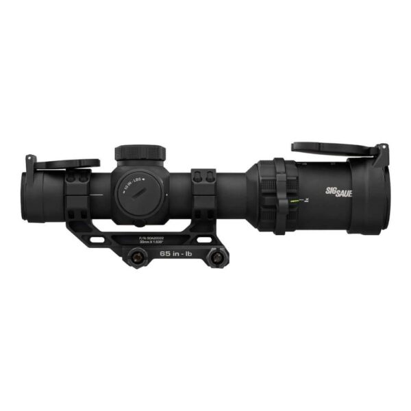 Sig Sauer Tango-MSR Compact Rifle Scope 1-6x24mm 30mm SFP BDC6 Illum Black with Mount - Precision Shot Firearms