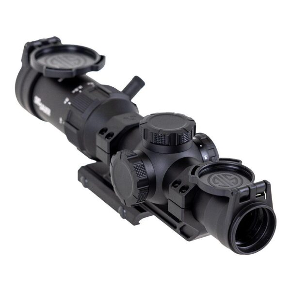 Sig Sauer SPR Rifle Scope 1-4x24mm 30mm SFP Hellfire FL-4 Illum. Black with Mount - Precision Shot Firearms