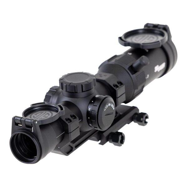Sig Sauer SPR Rifle Scope 1-4x24mm 30mm SFP Hellfire FL-4 Illum. Black with Mount - Precision Shot Firearms