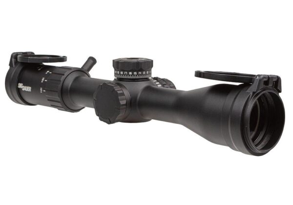 Sig Sauer Whiskey 4 Rifle Scope 3-12x44 30mm SFP BDC-1 Non-Illum Black - Precision Shot Firearms