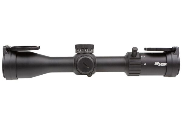 Sig Sauer Whiskey 4 Rifle Scope 3-12x44 30mm SFP BDC-1 Hellfire Illum Black - Precision Shot Firearms