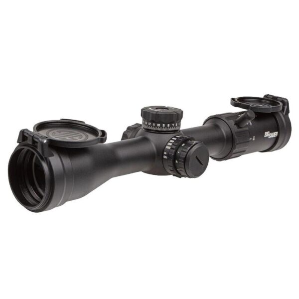 Sig Sauer Whiskey 4 Rifle Scope 3-12x44 30mm SFP BDC-1 Non-Illum Black - Precision Shot Firearms
