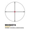 Sig Sauer Whiskey 4 Low Profile Rifle Scope 3-12x44 30mm SFP Quadplex non-Illum Capped 0.25 MOA - Black - Precision Shot Firearms