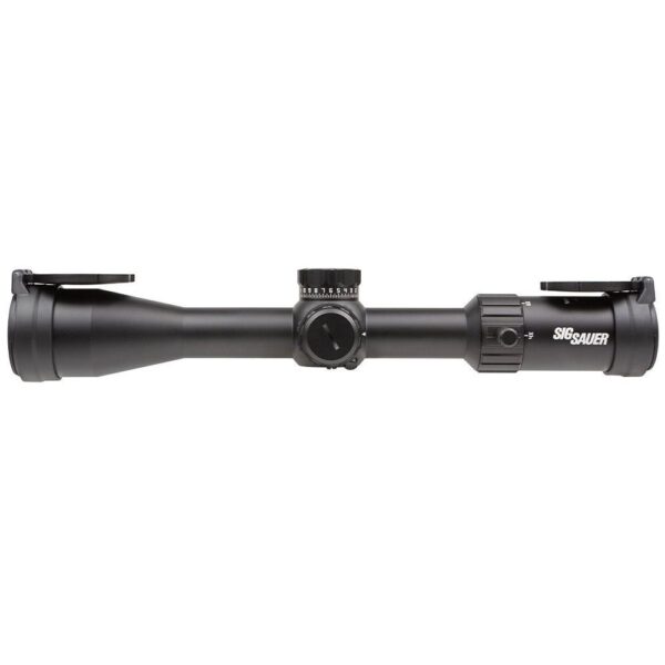 Sig Sauer Whiskey 4 Rifle Scope 4-16x44 30mm FFP MOA Milling Hunter 2.0 Illum Exposed Zero Stop Side Focus Black - Precision Shot Firearms