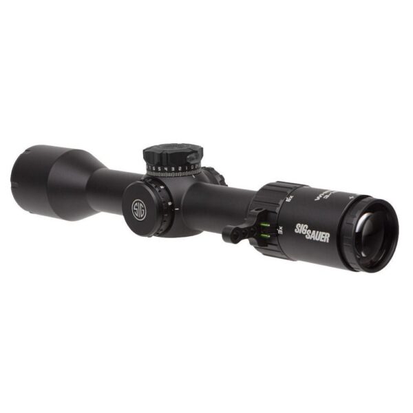 Sig Whiskey6 Rifle Scope 3-18x44 30mm SFP Multi-Lock Zero Stop MOA Milling Hunter 2.0 Non-Illum Black - Precision Shot Firearms