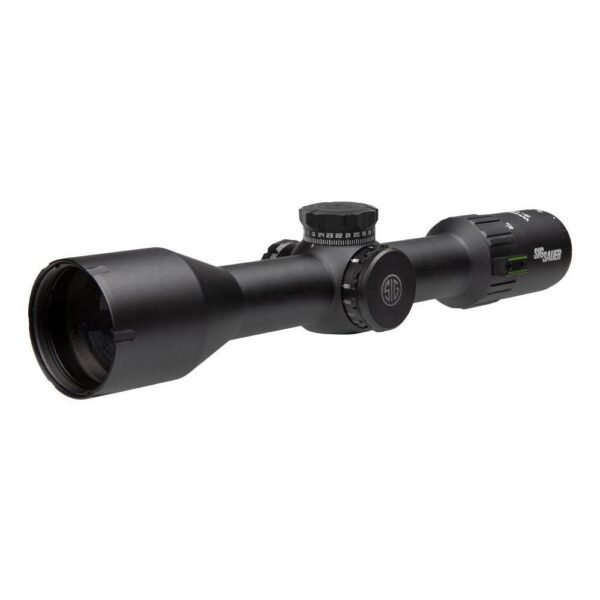 Sig Whiskey6 Rifle Scope 3-18x44 30mm SFP Multi-Lock Zero Stop MOA Milling Hunter 2.0 Non-Illum Black - Precision Shot Firearms