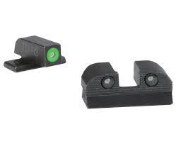 XRAY3 SIGHT SET DAY/NIGHT NO 6 GRN FRT NO 8 REAR SQ NOTCH - Precision Shot Firearms
