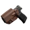 Mission First Tactical Leather Hybrid IWB/OWB Holster for Sig Sauer P365 Brown Ambi - Precision Shot Firearms