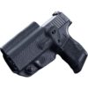Mission First Tactical Leather Hybrid IWB/OWB Holster for Sig Sauer P365-XMacro Black Ambi - Precision Shot Firearms