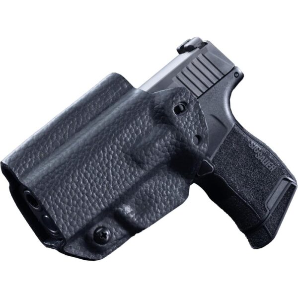 Mission First Tactical Leather Hybrid IWB/OWB Holster for Sig Sauer P365-XMacro Black Ambi - Precision Shot Firearms