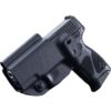 Mission First Tactical Leather Hybrid IWB/OWB Holster for Taurus PT111/G2/G2C/G2S/G3c Black Ambi - Precision Shot Firearms