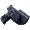 Mission First Tactical Leather Hybrid IWB/OWB Holster for Taurus PT111/G2/G2C/G2S/G3c Black Ambi - Precision Shot Firearms