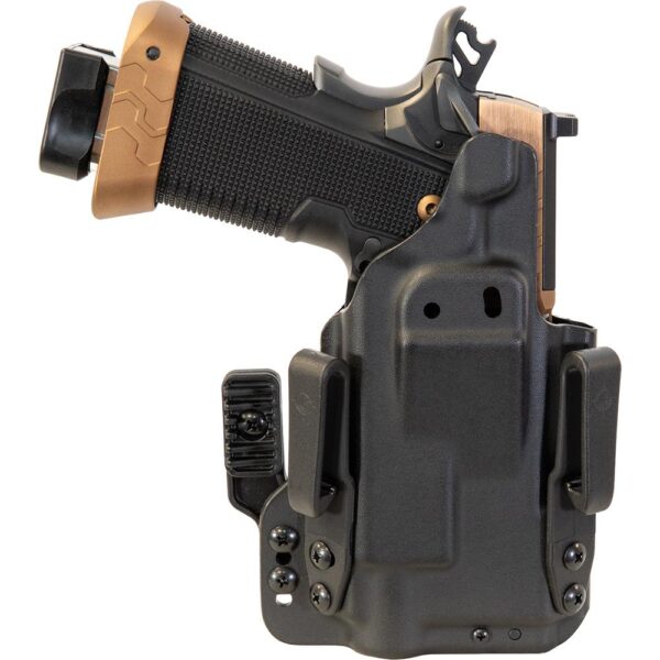 Mission First Tactical Pro Series IWB Light Holster for Kimber 2K11 Pro/Staccato C2/Springfield Prodigy 4.25 with TLR7 Black Ambi - Precision Shot Firearms