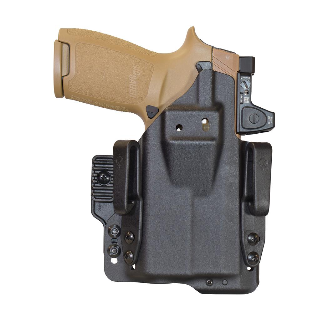 Mission First Tactical Pro Series IWB Light Holster for Sig P320 X Carry/M18 with TLR7 Black Ambi - Precision Shot Firearms