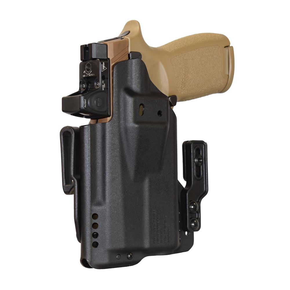 Mission First Tactical Pro Series IWB Light Holster for Sig P320 X Carry/M18 with TLR7 Black Ambi - Precision Shot Firearms