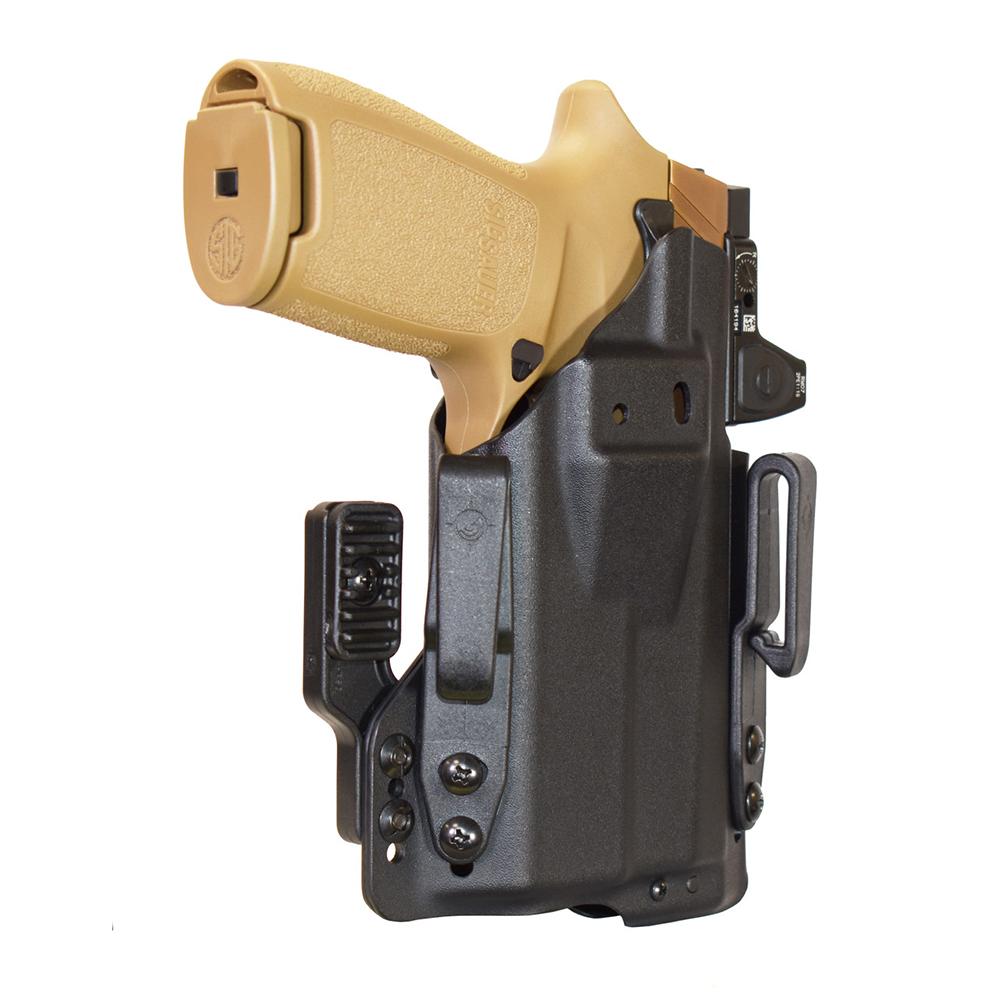 Mission First Tactical Pro Series IWB Light Holster for Sig P320 X Carry/M18 with TLR7 Black Ambi - Precision Shot Firearms