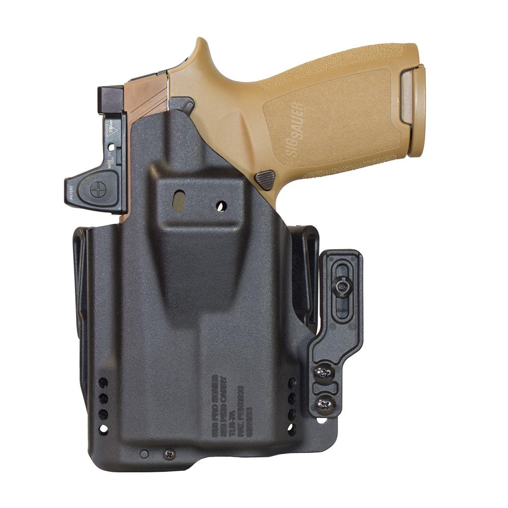 Mission First Tactical Pro Series IWB Light Holster for Sig P320 X Carry/M18 with TLR7 Black Ambi - Precision Shot Firearms